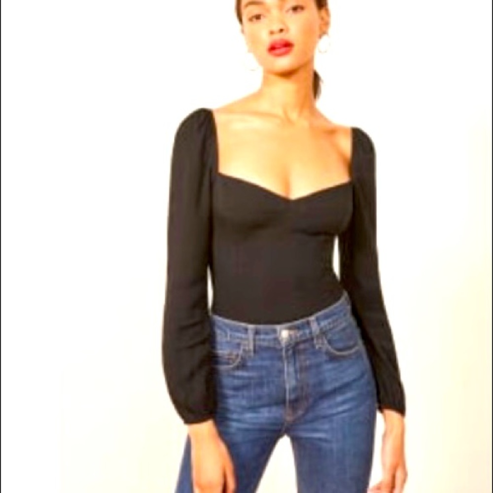 Reign top from the REFORMATION size 4 bustier style